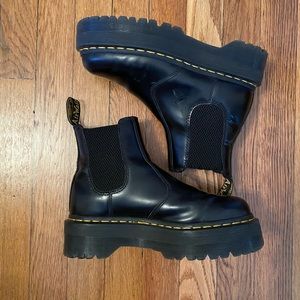 Doc Martens platform Chelsea boot